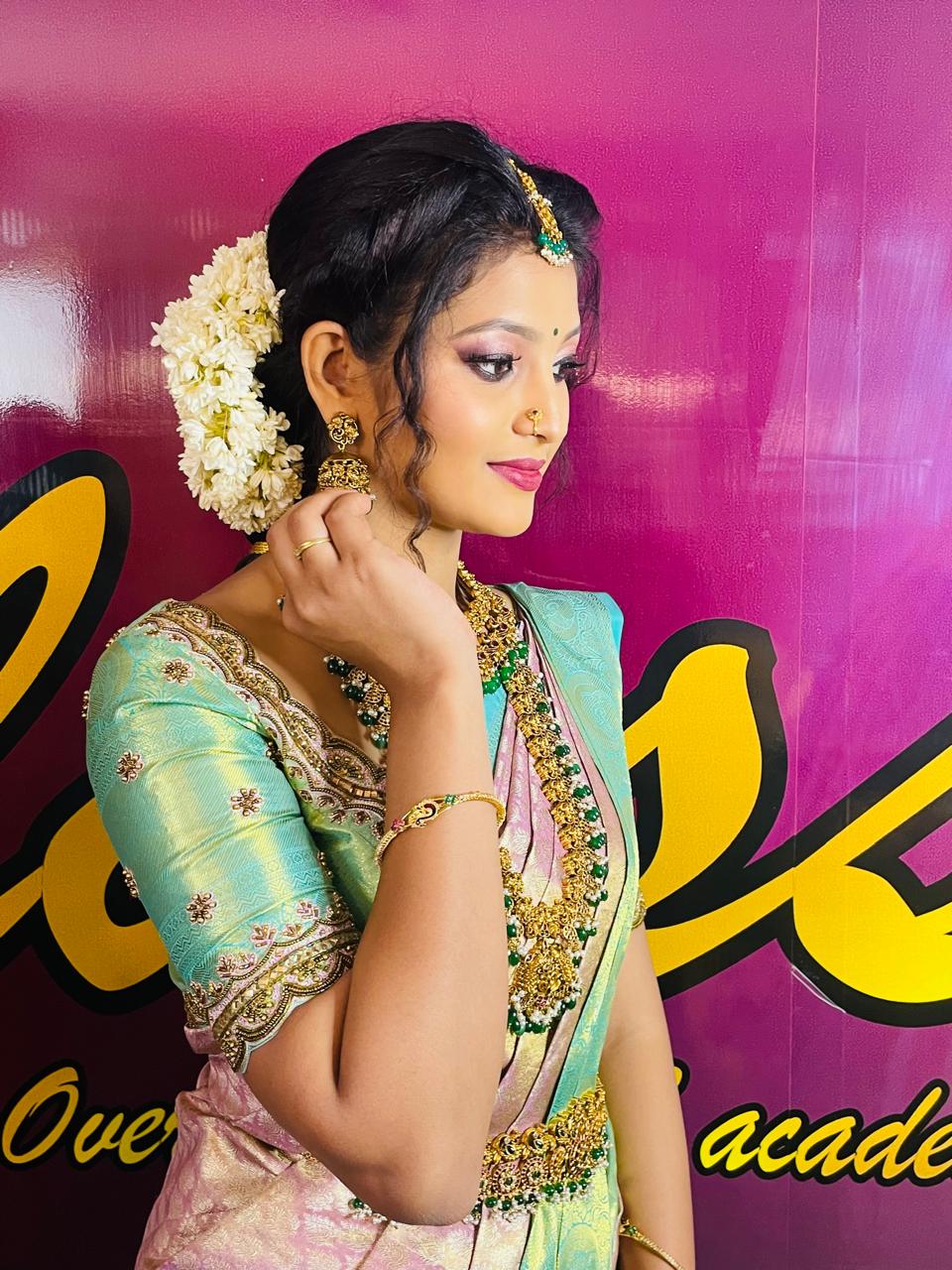 Jasmine Flower Bridal Hair Bun